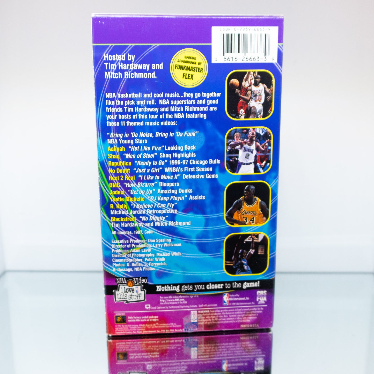 NBA Music Video Series: NBA Grooves VHS