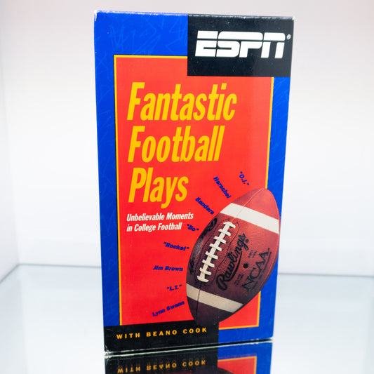 ESPN Fantastic Football Plays: Unbelievable Moments in College Football VHS