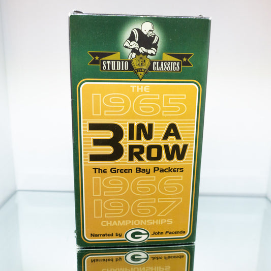 NFL Films Studio Classics: 3 In A Row The Green Bay Packers VHS