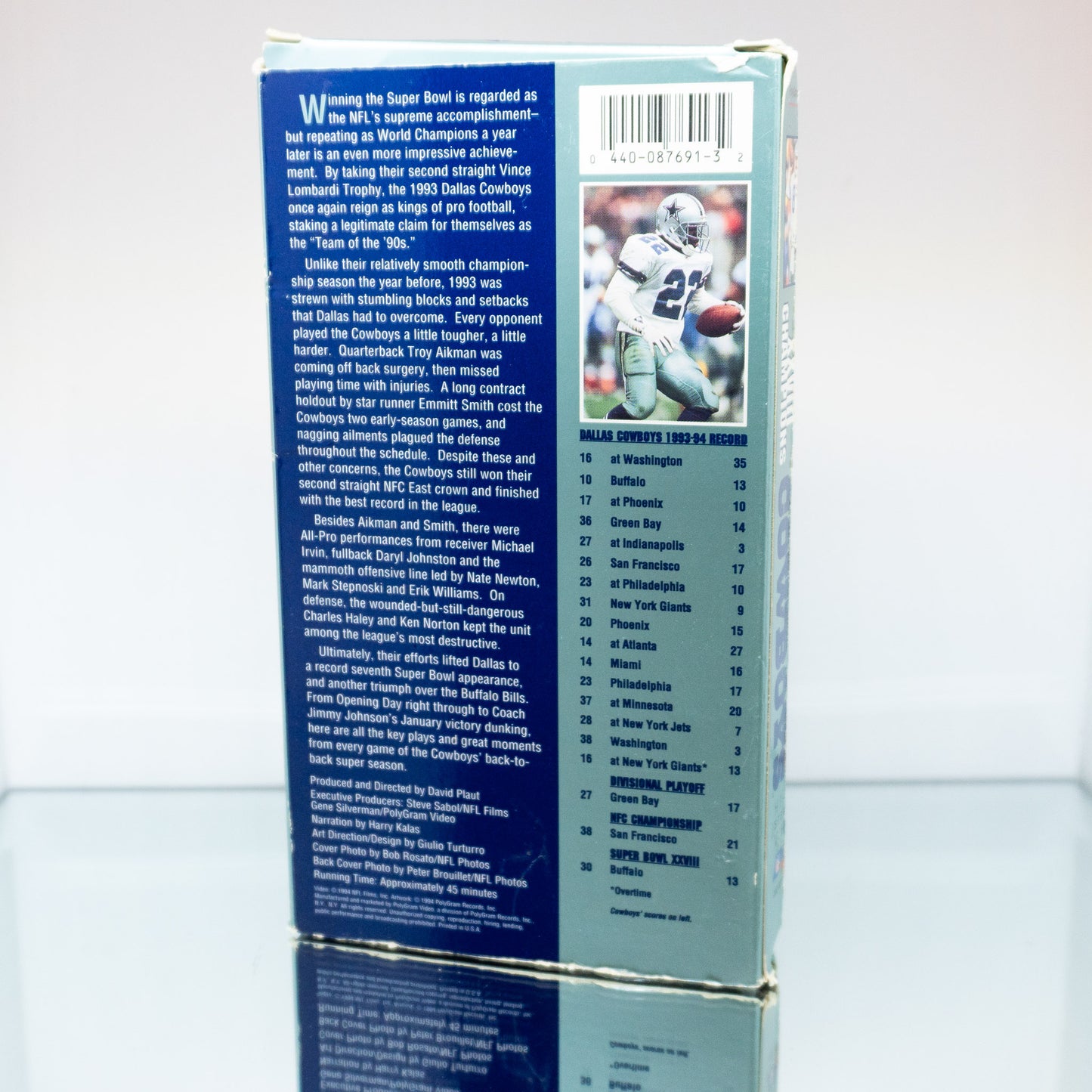 Super Bowl XXVIII Champions: 1993 Dallas Cowboys VHS