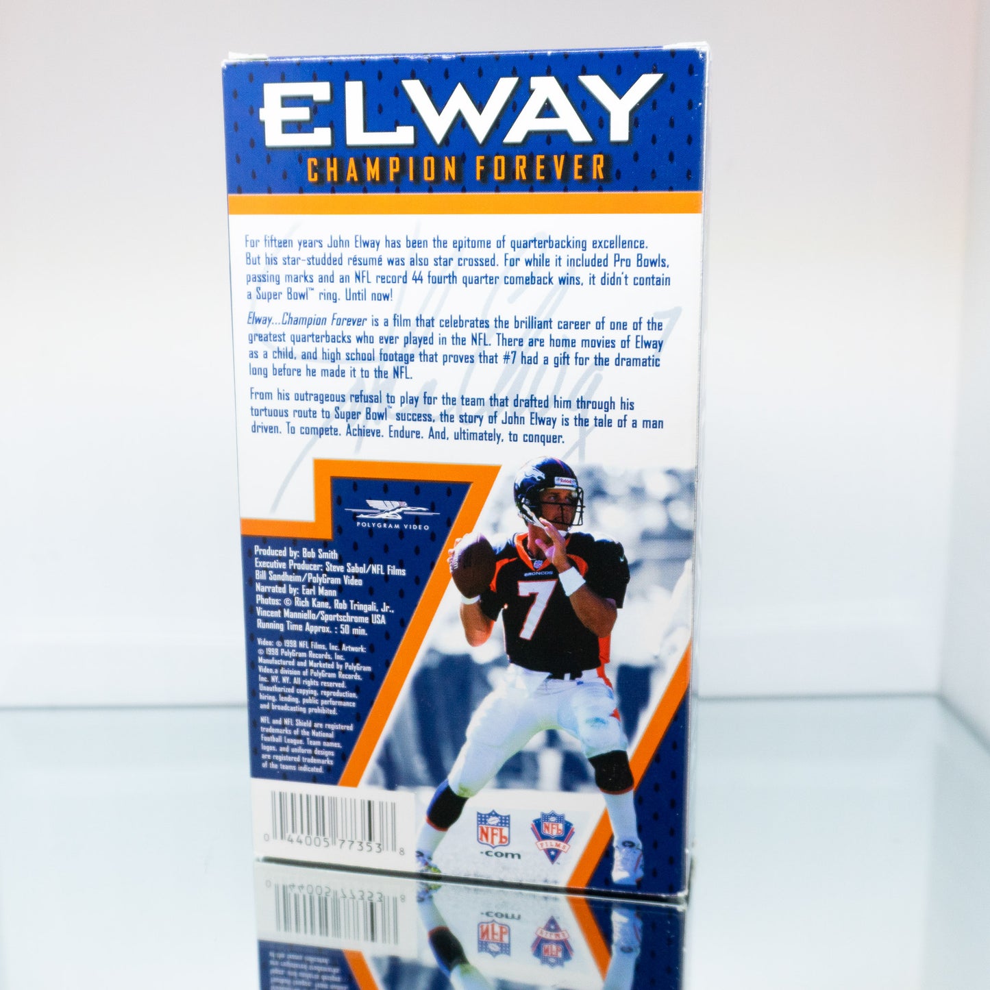 NFL Films: Elway Champion Forever VHS