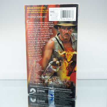 Indiana Jones And The Temple of Doom VHS (Sealed)
