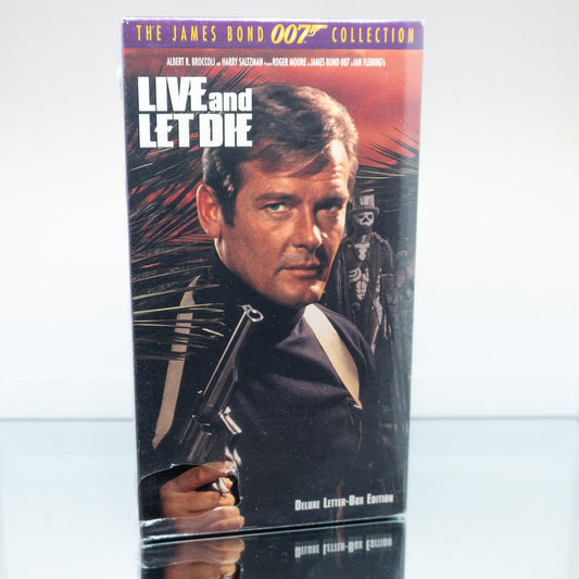 James Bond: Live And Let Die VHS (Sealed)