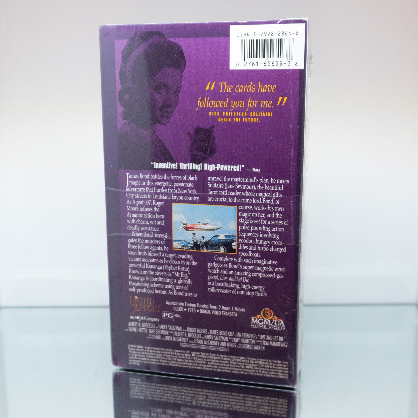 James Bond: Live And Let Die VHS (Sealed)