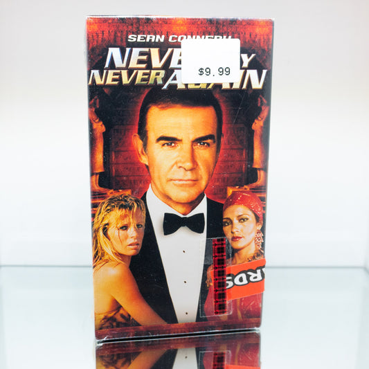 James Bond: Never Say Never VHS (Sealed)