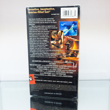 James Bond: Never Say Never VHS (Sealed)