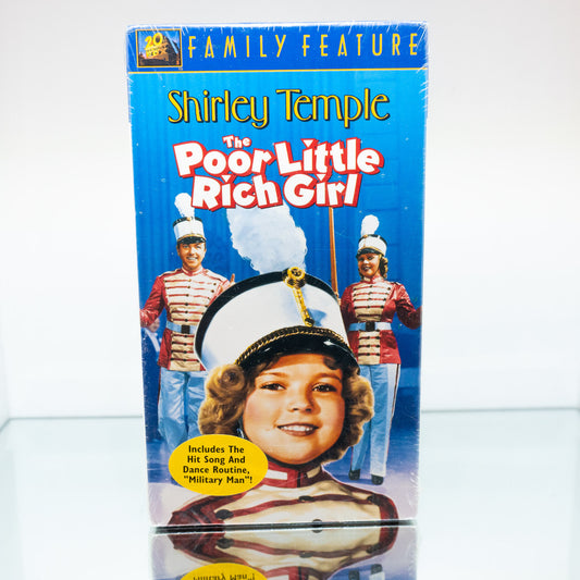 Shirley Temple: The Poor Little Rich Girl VHS (Sealed)