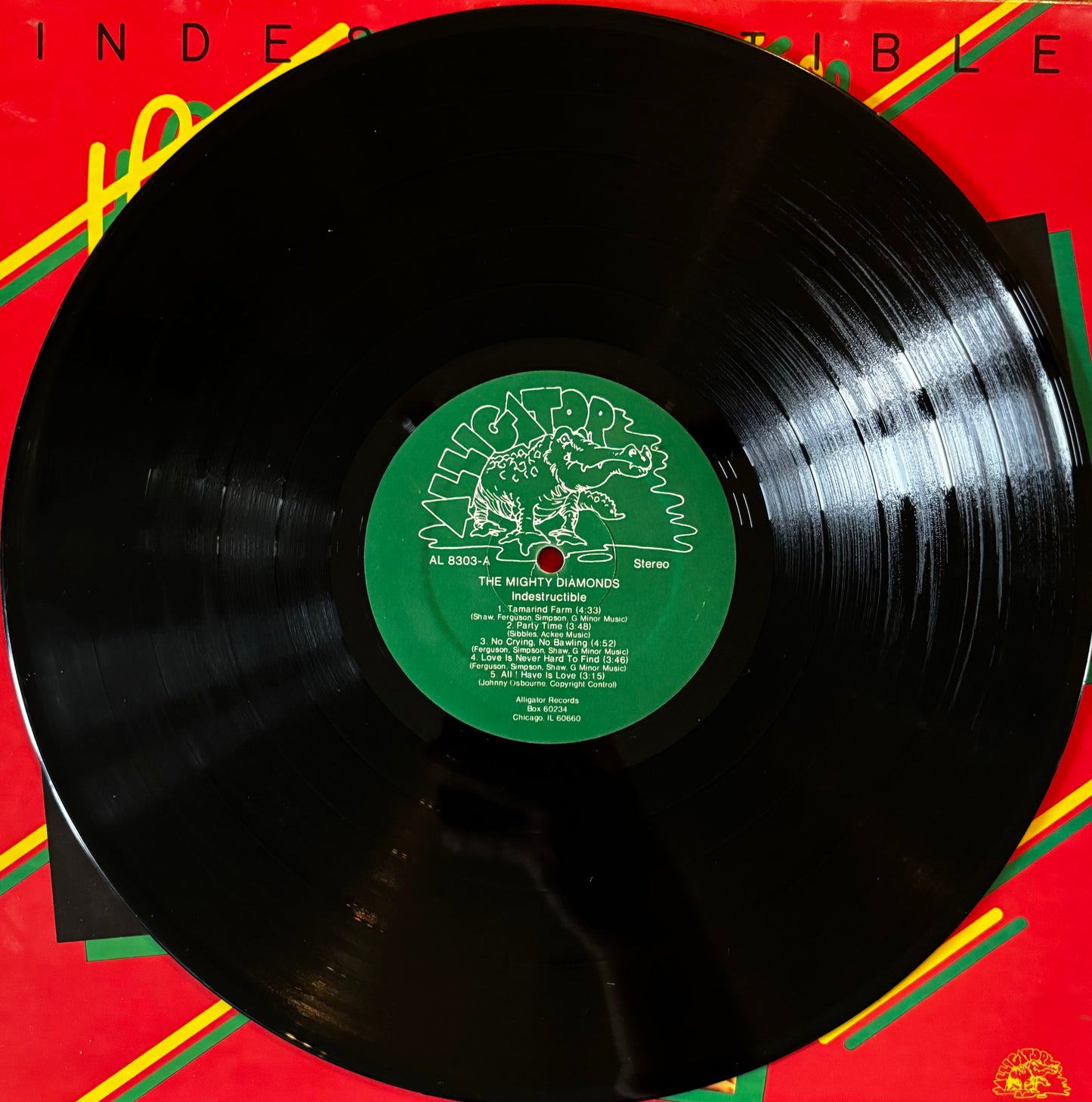 THE MIGHTY DIAMONDS "INDESTRUCTABLE" LP