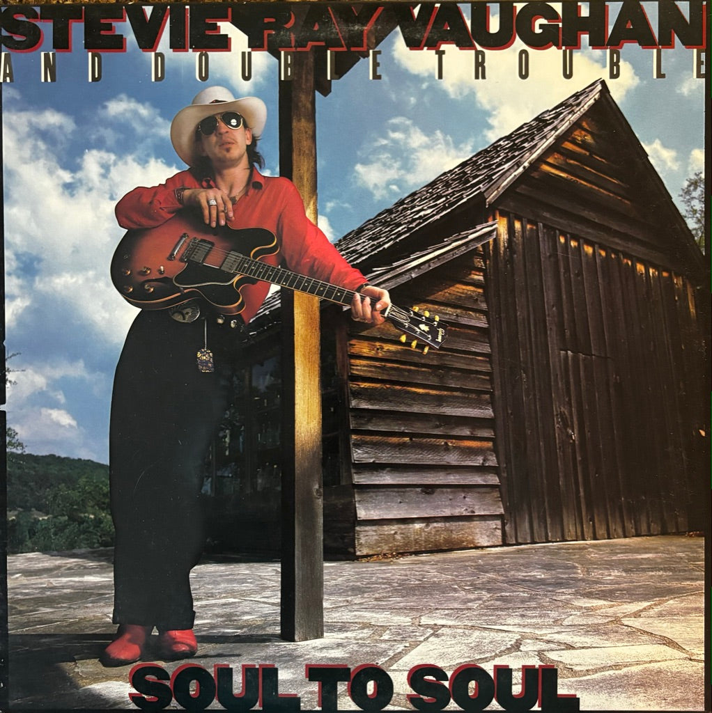 STEVIE RAY VAUGHN "SOUL TO SOUL" LP