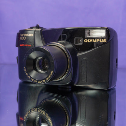 Olympus Superzoom 800 w/ Box Point and Shoot