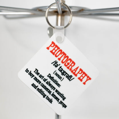 Photography Definition Keychain