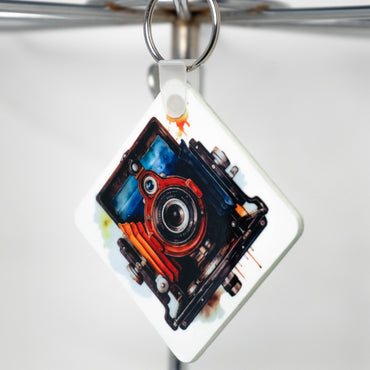 Camera Obsessed Keychain