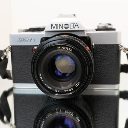 Minolta XG-A w/ 50mm f/2 Lens