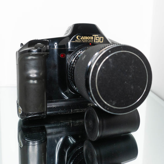 Canon T90 w/ 28-80mm f/3.5 Lens