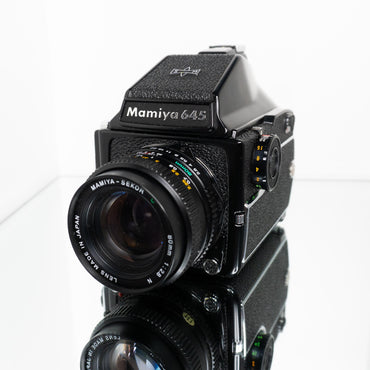 Mamiya 645 1000S w/ Prism Viewfinder and 80mm f/2.8 Lens