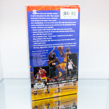NBA Action Series: NBA Furious Finishes VHS