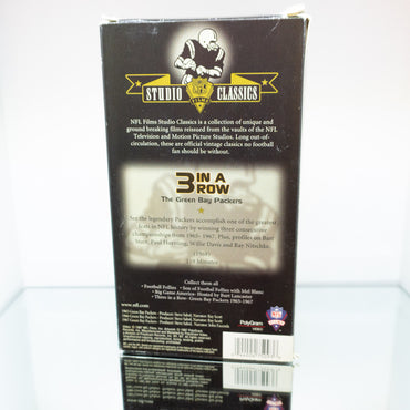 NFL Films Studio Classics: 3 In A Row The Green Bay Packers VHS