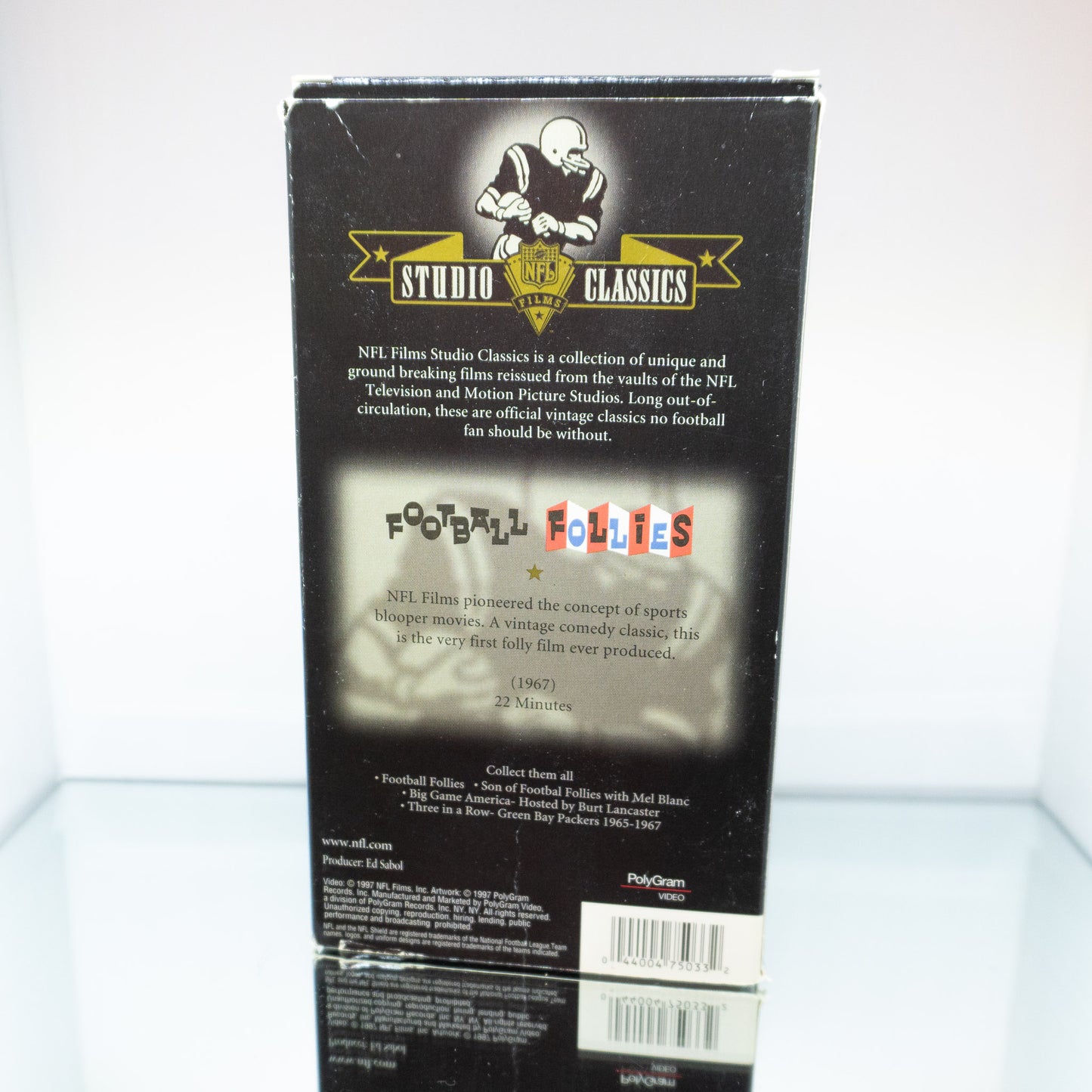 NFL Films Studio Classics: Football Follies VHS