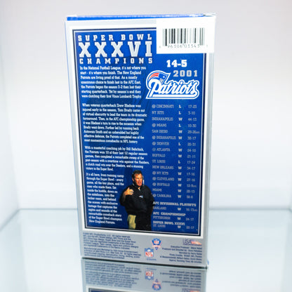 New England Patriots: Super Bowl XXXVI Champions VHS