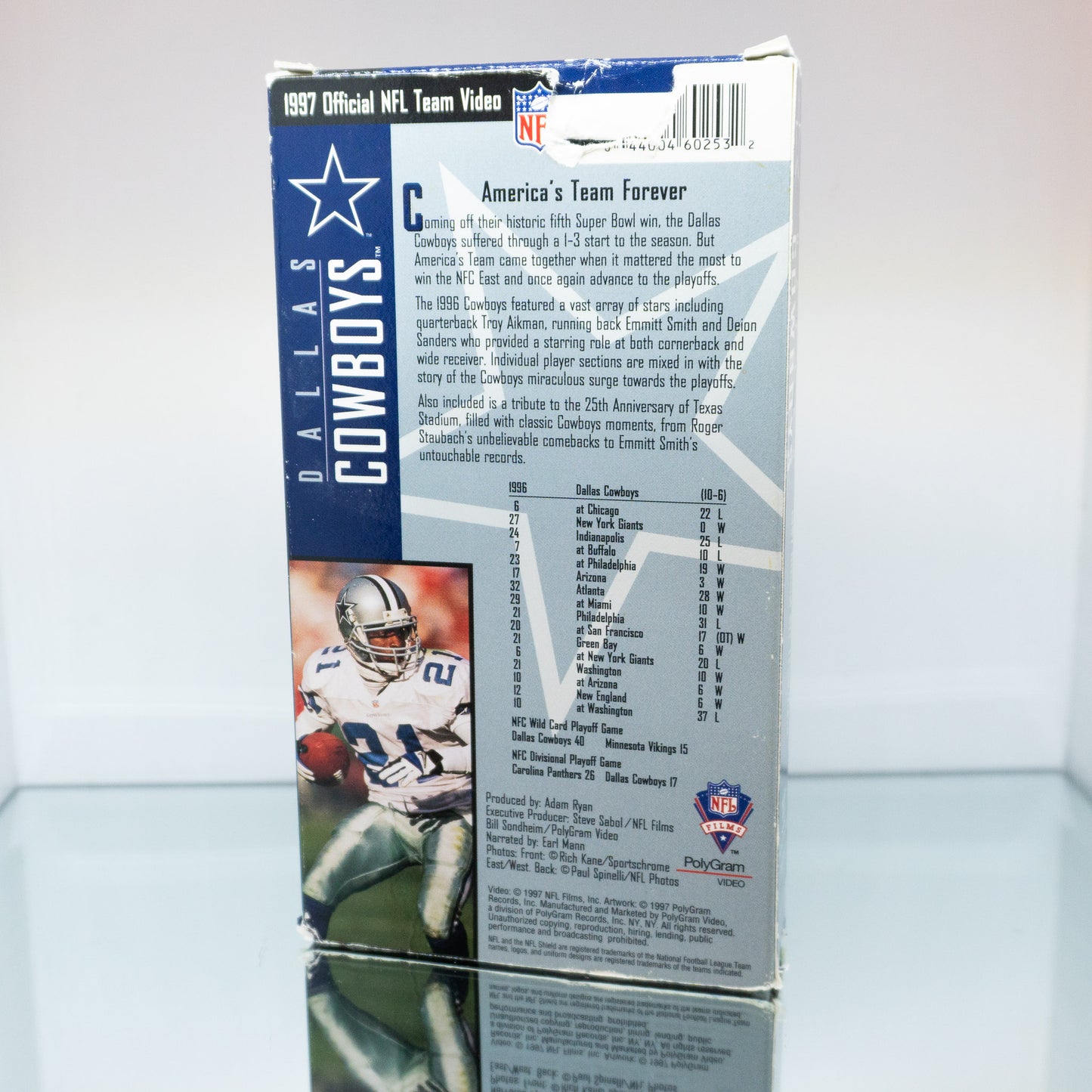 Dallas Cowboys: 1997 Official NFL Team Video VHS