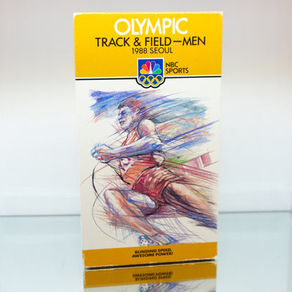 NBC Sports: Olympic Track & Field-Men 1988 Seoul VHS