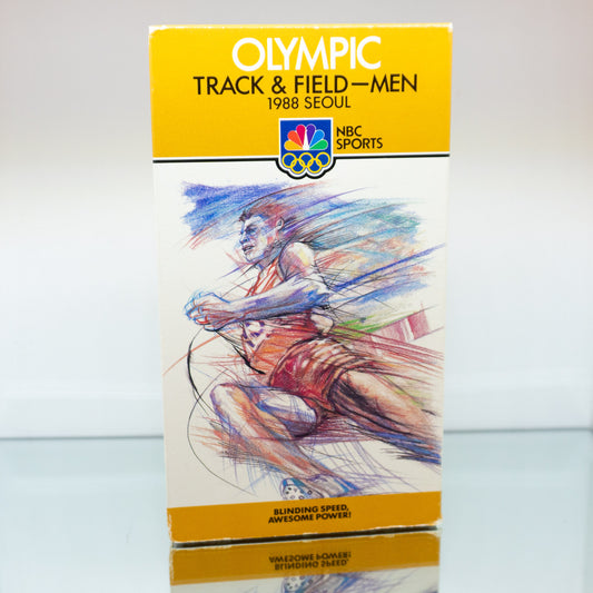 NBC Sports: Olympic Track & Field-Men 1988 Seoul VHS