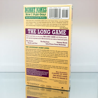 Bobby Jones How I Play Golf: The Long Game VHS