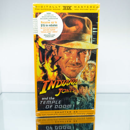 Indiana Jones And The Temple of Doom VHS (Sealed)