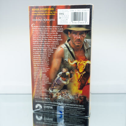 Indiana Jones And The Temple of Doom VHS (Sealed)