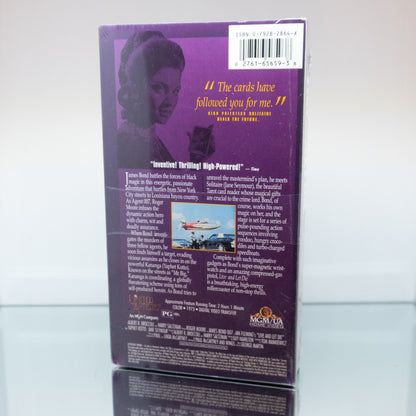 James Bond: Live And Let Die VHS (Sealed)