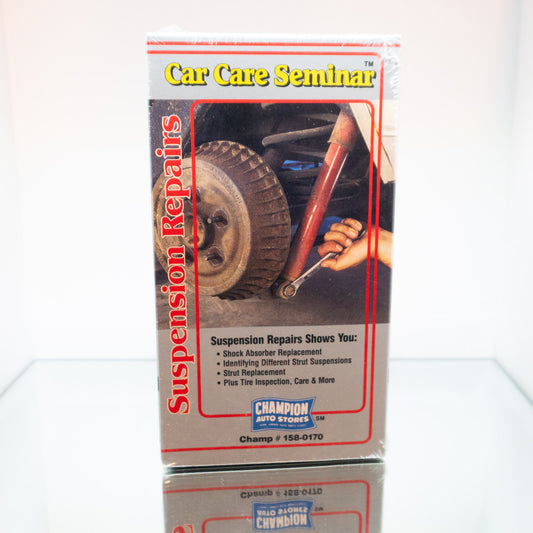 Car Care Seminar: Suspension Repairs VHS (Sealed)