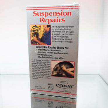 Car Care Seminar: Suspension Repairs VHS (Sealed)
