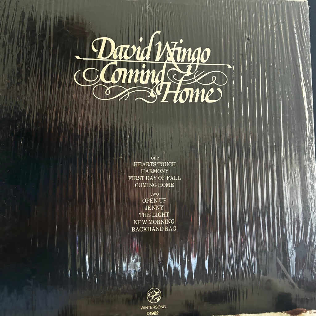 DAVID WINGO "COMING HOME" LP