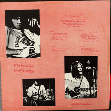 NEIL YOUNG AND CRAZY HORSE "COLLECTOR'S ITEM" LP