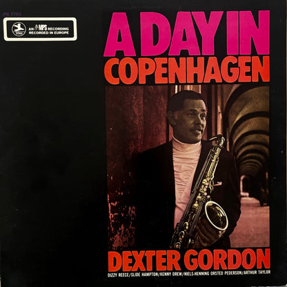 DEXTER GORDON & SLIDE HAMPTON "A DAY IN COPENHAGEN" LP