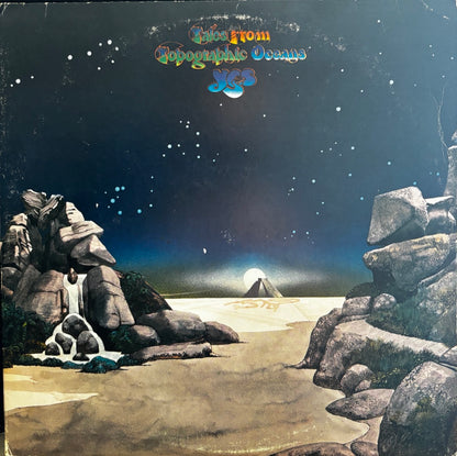 YES "TALES FROM TOPOGRAPHIC OCEANS" DOUBLE LP