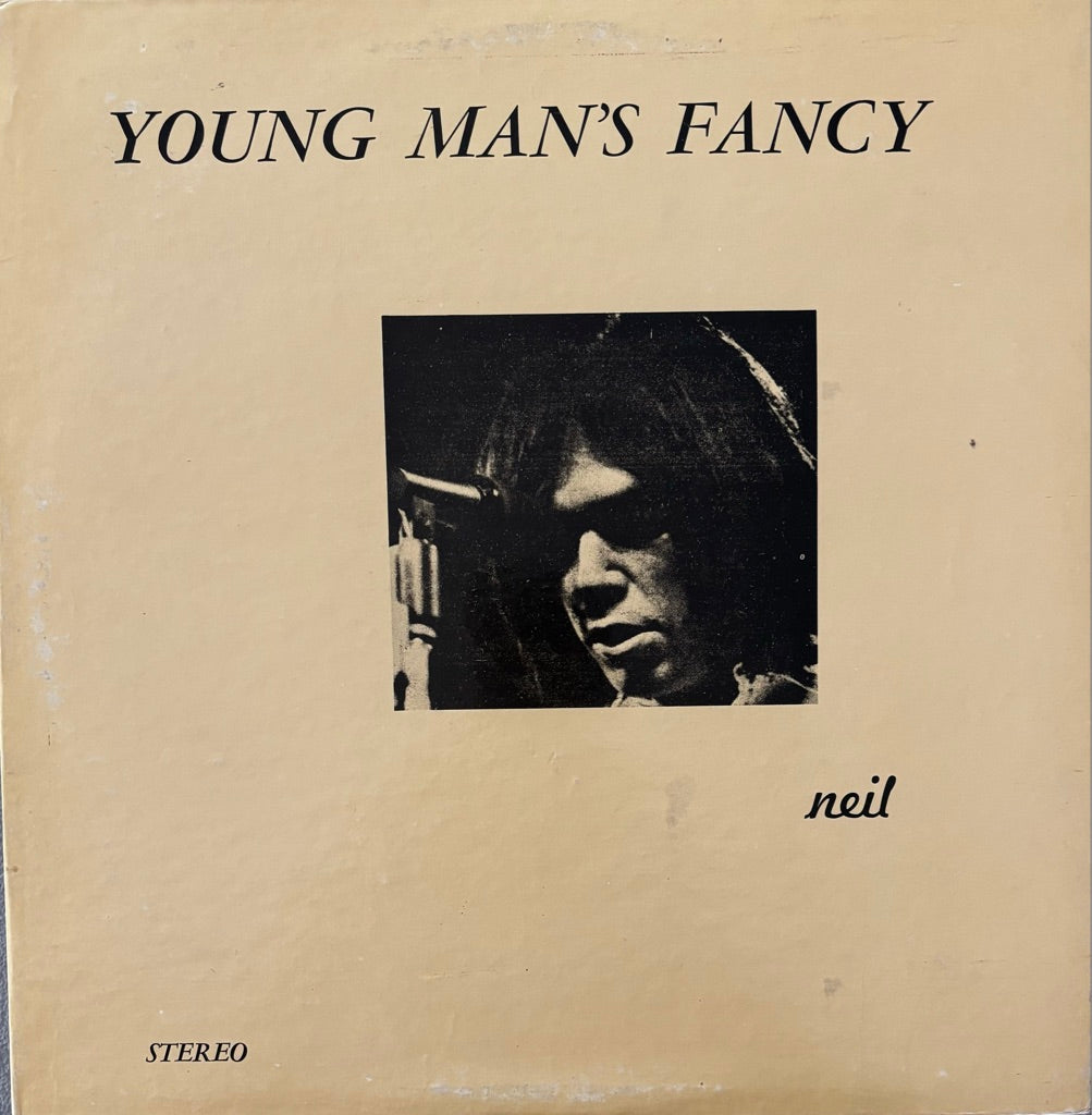 NEIL YOUNG "YOUNG MAN'S FANCY" DOUBLE LP