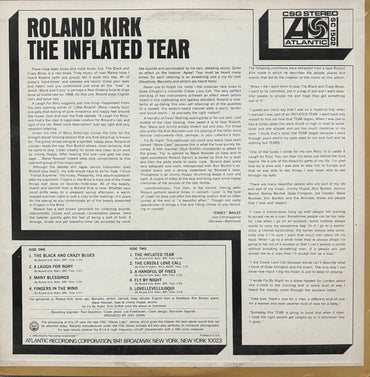 ROLAND KIRK "THE INFLATED TEAR" LP