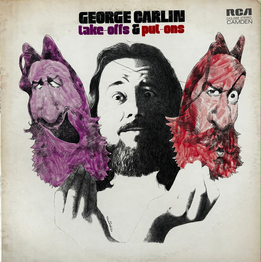 GEORGE CARLIN "TAKE-OFFS & PUT-ONS" LP