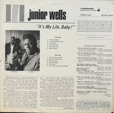 JUNIOR WELLS "IT'S MY LIFE, BABY!" LP