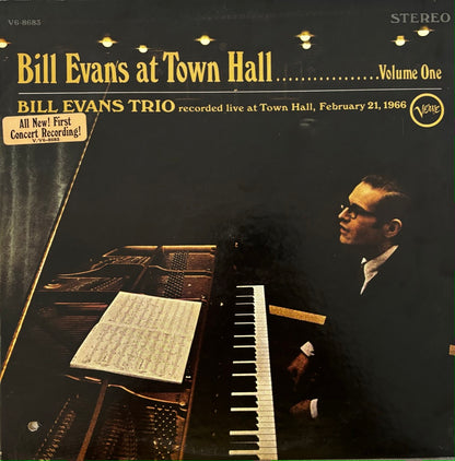 BILL EVANS TRIO "AT TOWN HALL" LP