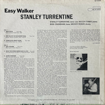 STANLEY TURRENTINE "EASY WALKER" LP