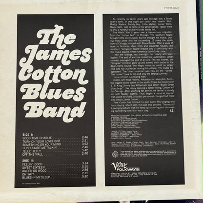 JAMES COTTON BLUES BAND "THE JAMES COTTON BLUES BAND" LP