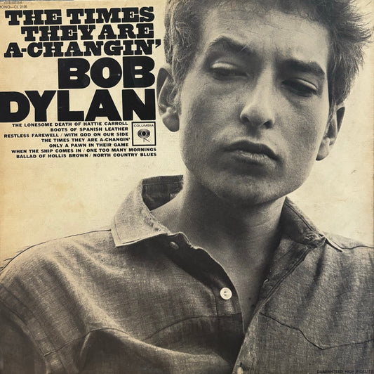 BOB DYLAN "THE TIMES ARE A-CHANGIN'" LP