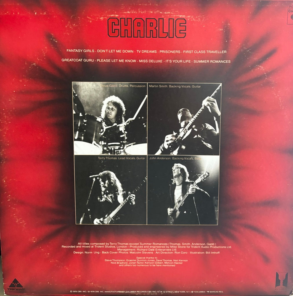 CHARLIE "FANTASY GIRLS" LP