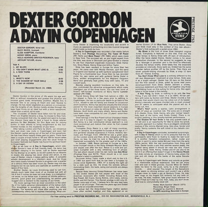 DEXTER GORDON & SLIDE HAMPTON "A DAY IN COPENHAGEN" LP