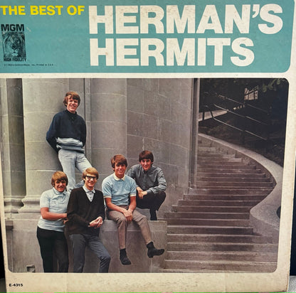 HERMAN'S HERMITS "BEST OF" LP