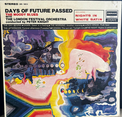 THE MOODY BLUES "DAYS OF FUTURE PASSED" LP