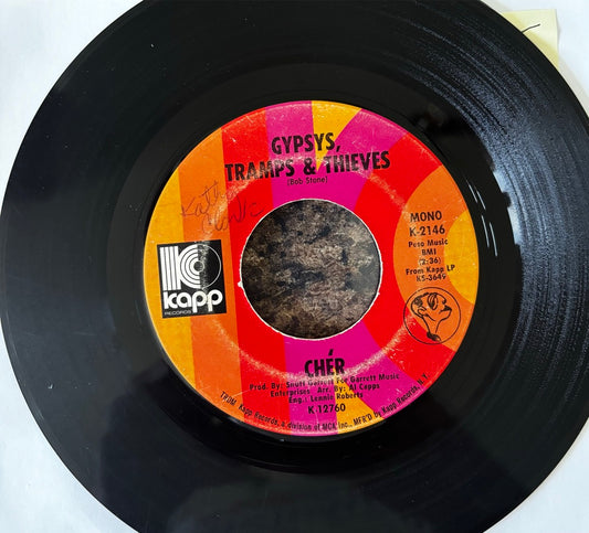 CHÉR "GYPSIES, TRAMPS & THIEVES" 45"