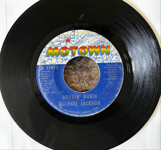 MICHAEL JACKSON "ROCKIN' ROBIN" 45"